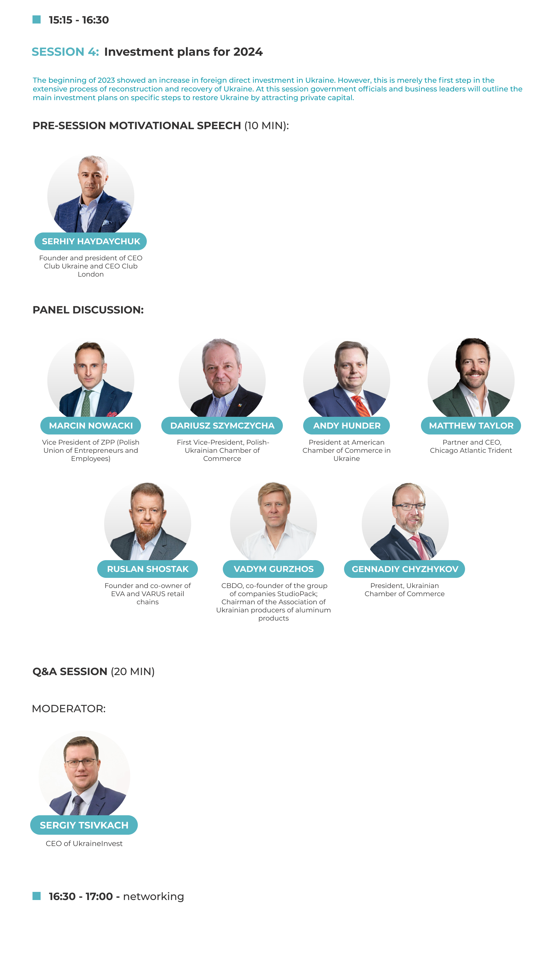 FIT for UKRAINE: Annual Meeting – UkraineInvest